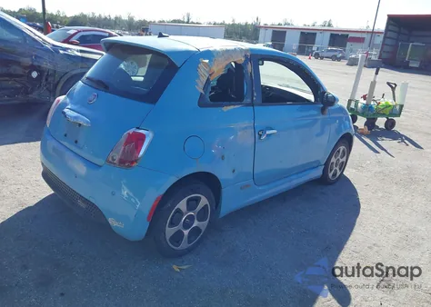 2015 Fiat 500E Battery Electric from USA, damaged, VIN 3C3CFFGE5FT555459